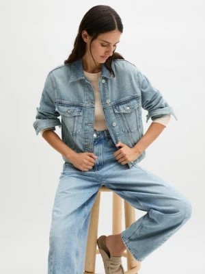 Kurtka dżinsowa o luźnym kroju Marc O'Polo