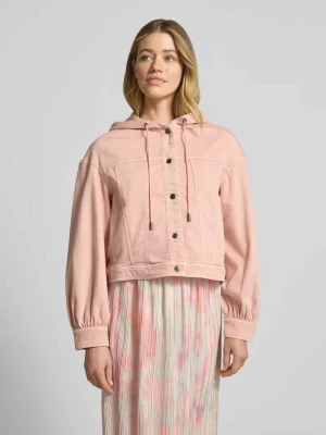 Kurtka dżinsowa z kapturem i kieszeniami wpuszczanymi Marc Cain