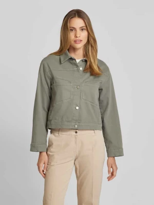 Kurtka dżinsowa z kieszeniami na piersi model 'ERNA' Soyaconcept