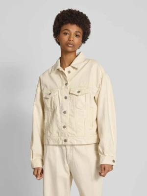 Kurtka dżinsowa z kieszeniami z listewkami REVIEW