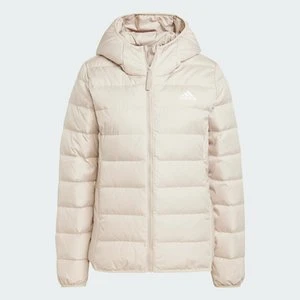 Kurtka Essentials Light Down Hooded Adidas Wonder Beige