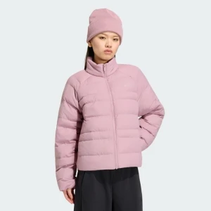 KURTKA ESSENTIALS PACKABLE INSULATED Adidas Magic Mauve