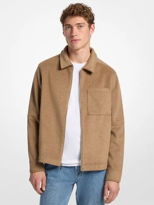 Kurtka flanelowa o podwójnym splocie Michael Kors Mens