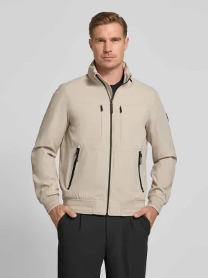 Kurtka funkcjonalna z kołnierzem szalowym w kroju regular fit Tom Tailor