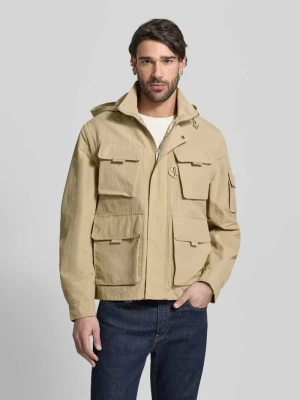 Kurtka funkcyjna o kroju oversized z odpinanym kapturem model ‘BALTERO2611’ HUGO