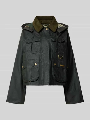 Kurtka funkcyjna o kroju regular fit z czystej bawełny model ‘LIZA’ Barbour
