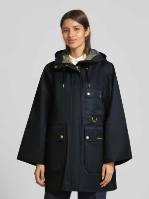 Kurtka funkcyjna o kroju regular fit z kapturem model ‘ARLA’ Barbour Czarny