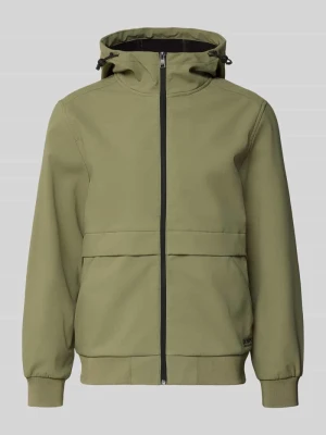 Kurtka funkcyjna o kroju regular fit z kapturem Tom Tailor Denim