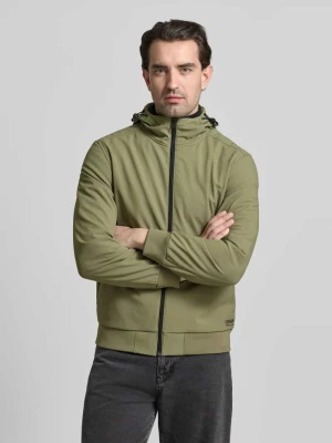 Kurtka funkcyjna o kroju regular fit z kapturem Tom Tailor Denim