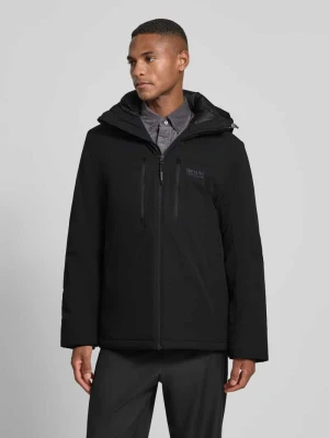 Kurtka funkcyjna o kroju regular fit z nadrukiem z logo Tom Tailor Denim