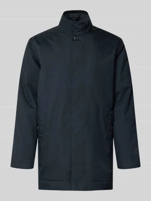kurtka funkcyjna o kroju regular fit z wyhaftowanym logo model 'Northdale' Barbour Granatowy