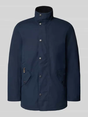 kurtka funkcyjna o kroju regular fit ze stójką Barbour Granatowy