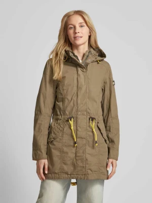 Kurtka funkcyjna o kroju relaxed fit z kapturem model ‘CORNFIELD’ Wellensteyn