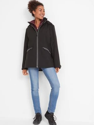 Kurtka funkcyjna outdoorowa 3 w 1 z bluzą z polaru bonprix