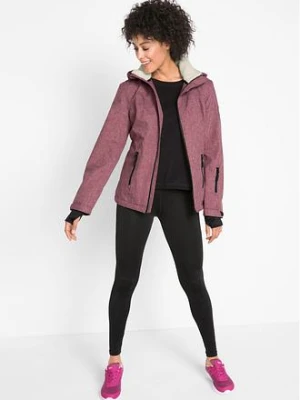 "Kurtka funkcyjna outdoorowa z polarem ""barankiem"", nieprzemakalna" bonprix