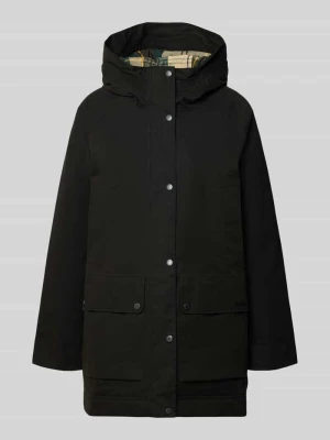 kurtka funkcyjna w kroju regular fit z mieszanki bawełny Barbour Czarny