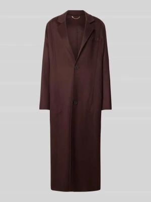 Kurtka funkcyjna z kołnierzem z połami model 'TAILOREDCOAT' Victoria Beckham Bordowy