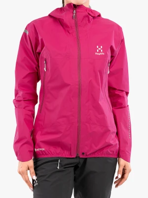 Kurtka GORE TEX damska Haglofs L.I.M GTX Jacket - ultra pink