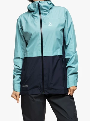 Kurtka GORE-TEX damska Haglofs Wilda GTX Jacket - frost blue/tarn blue