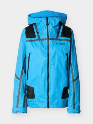 Kurtka hardshell Columbia niebieski