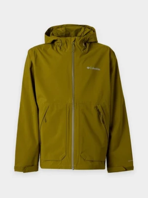 Kurtka hardshell Columbia oliwkowy
