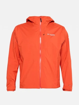 Kurtka hardshell Columbia pomarańczowy