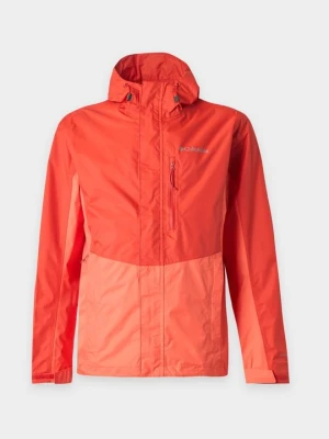 Kurtka hardshell Columbia pomarańczowy