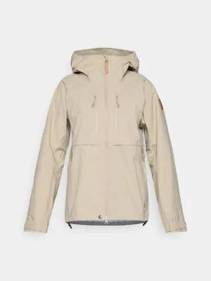 Kurtka hardshell Fjällräven beżowy