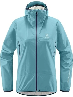 Kurtka hardshell Haglöfs jasnoniebieski