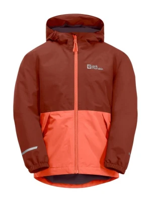 Kurtka hardshell Jack Wolfskin czerwony
