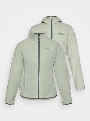 Kurtka hardshell Jack Wolfskin jasnozielony