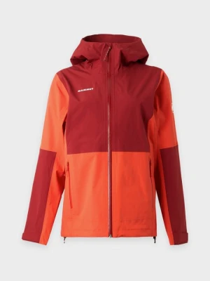 Kurtka hardshell Mammut czerwony