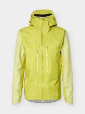 Kurtka hardshell Mammut jasnożółty