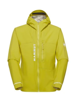 Kurtka hardshell Mammut żółty