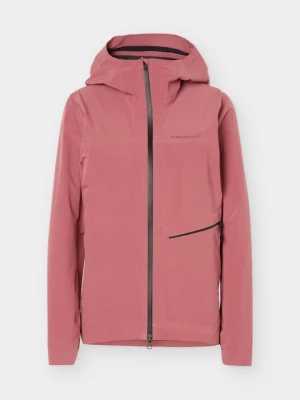 Kurtka hardshell Peak Performance bordowy