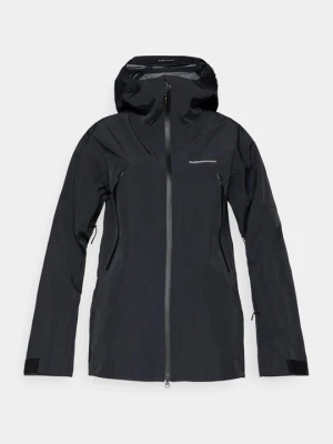 Kurtka hardshell Peak Performance czarny