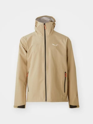 Kurtka hardshell Salewa beżowy