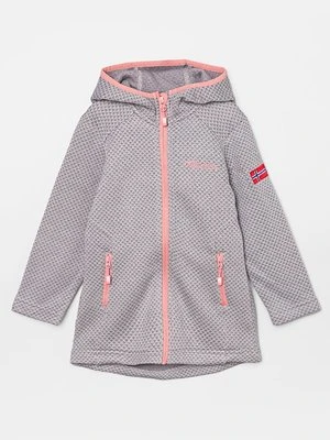 Kurtka hardshell Trollkids szary