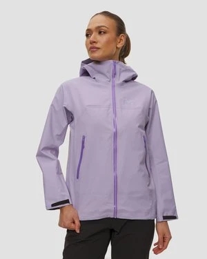 Kurtka Hardshellowa Damska Arcteryx Beta Jacket W Fioletowa