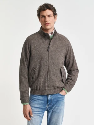 Kurtka harringtonka z mieszanki wełny GANT