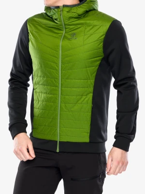 Kurtka hybrydowa BlackYak Burlina Hoody - twist of lime