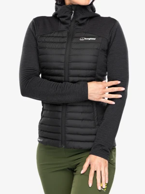 Kurtka hybrydowa damska Berghaus Nula Hybrid Jacket - black/black