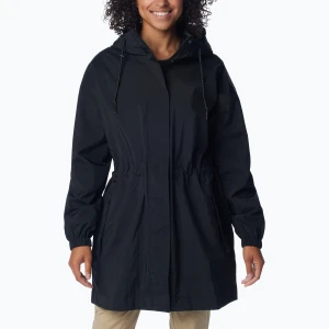 Kurtka hybrydowa damska Columbia Splash Side II parka black crinkle