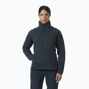 Kurtka hybrydowa damska Helly Hansen HP Hybrid Stretch Insulator navy Granatowy