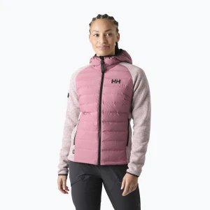 Kurtka hybrydowa damska Helly Hansen Skagen Hybrid Knit Insulator wildberry Różowy