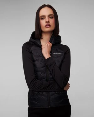 Kurtka Hybrydowa Damska Peak Performance Helium Down Hybrid Czarna