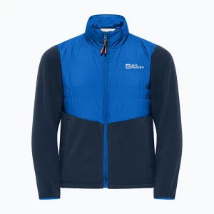 Zdjęcie produktu Kurtka hybrydowa dziecięca Jack Wolfskin Haldor Hybrid crisp cobalt Niebieski