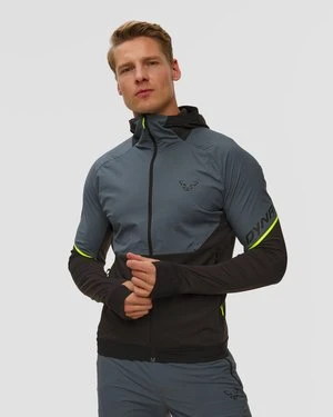 Kurtka Hybrydowa Męska Dynafit Alpine Hybrid Jkt M Szaro-czarna