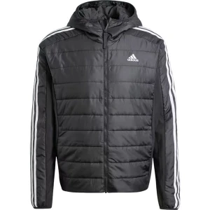 Kurtka hybrydowa męska Essentials 3-Stripes Insulated Hooded Adidas