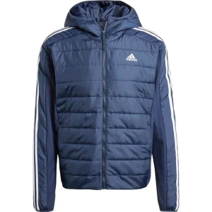 Kurtka hybrydowa męska Essentials 3-Stripes Insulated Hooded Adidas